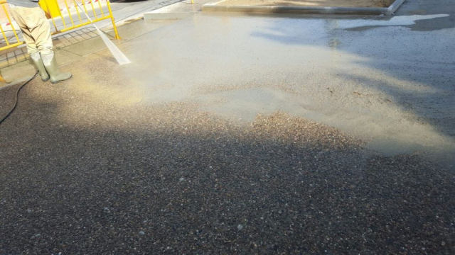 pvimento de arido lavado en Tarragona provincia (17)