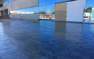 Tendencias innovadoras con hormigón impreso