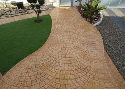 Impreso en molde romano y mallorquina.