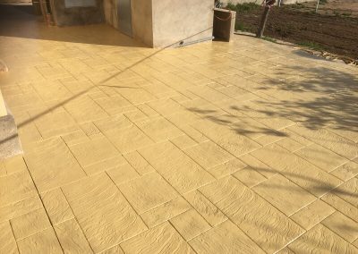 Impreso molde mares color 120 ocre.