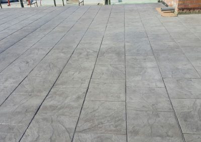 Pavimento impreso molde Inglesa Feyma 103 gris oscuro