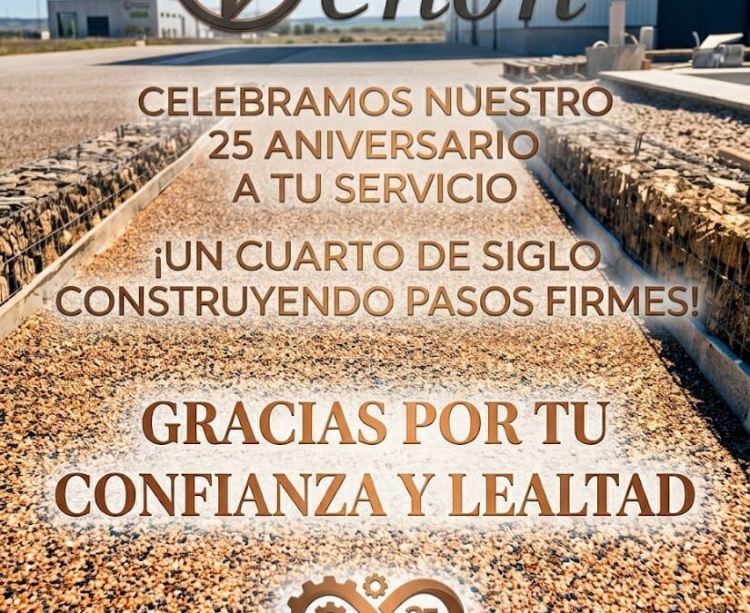 25 años pavimentando Cataluña: Pavimentos Venon celebra su aniversario
